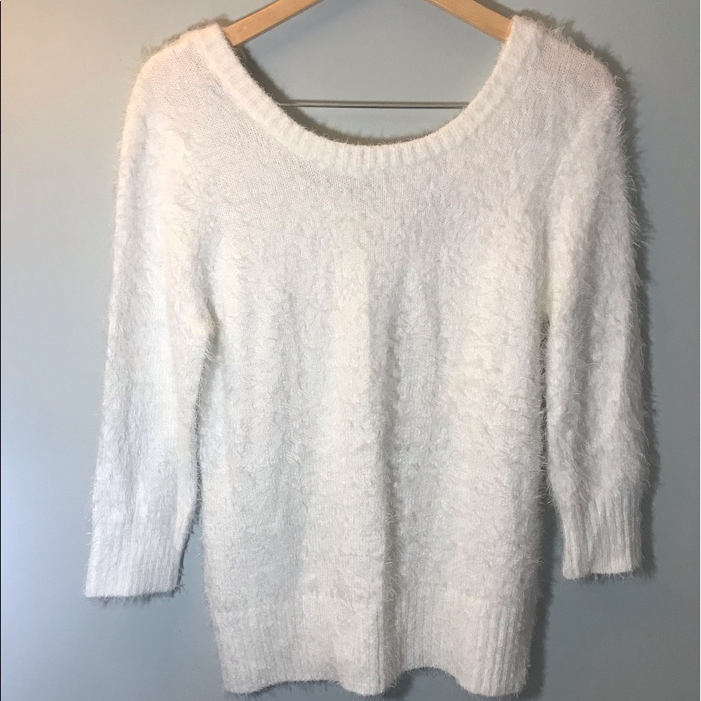A.Byer Ivory sweater
